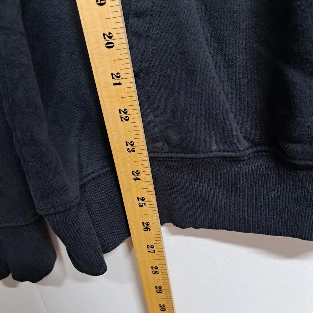 The North Face Men's M Hoodie Pullover Sweatshirt Gray Logo Casual‎
